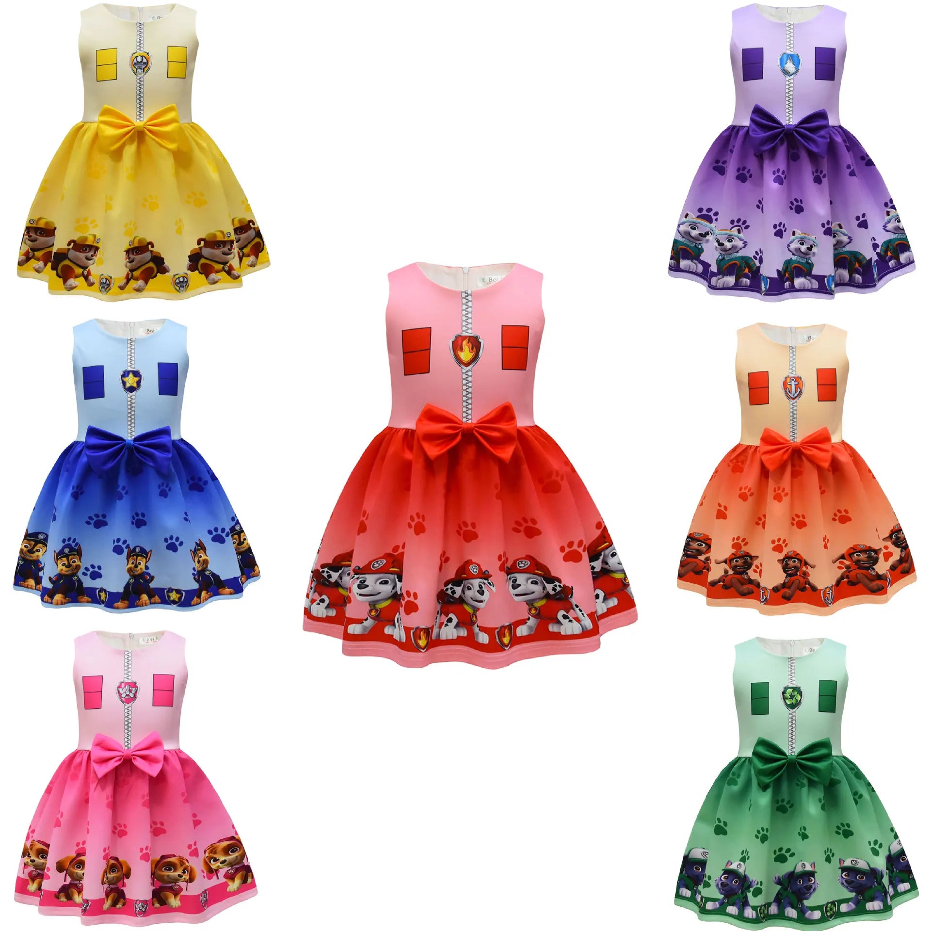 Kids Dog Party Dress