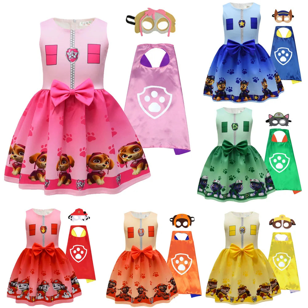 Kids Dog Party Dress
