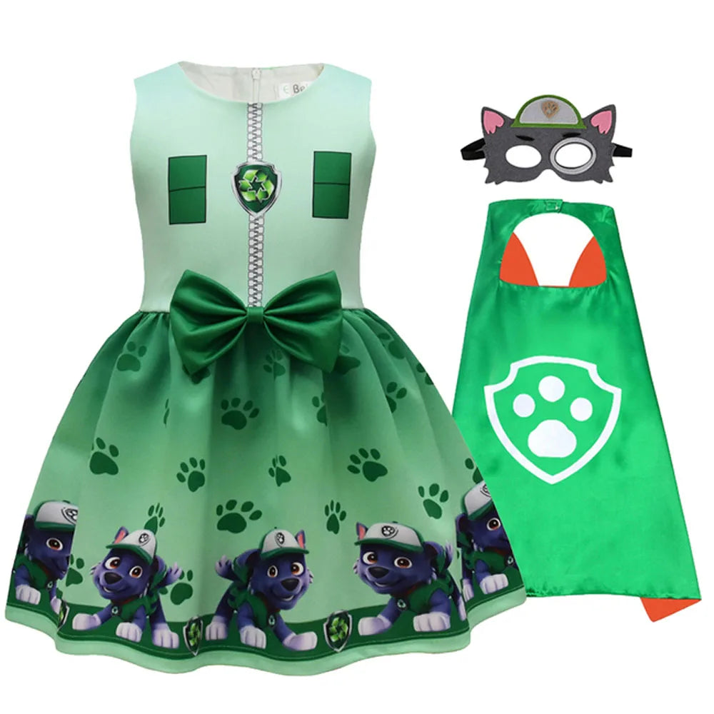 Kids Dog Party Dress