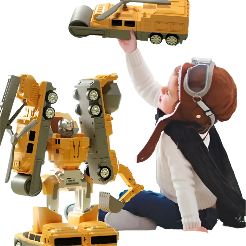 Camion robot magnétique transformable